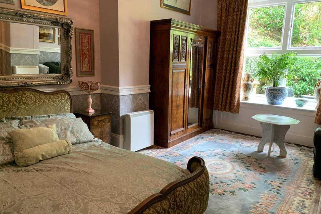 Luxurious Apartment In Historic Mansion - Sleeps 7 Ladock Esterno foto