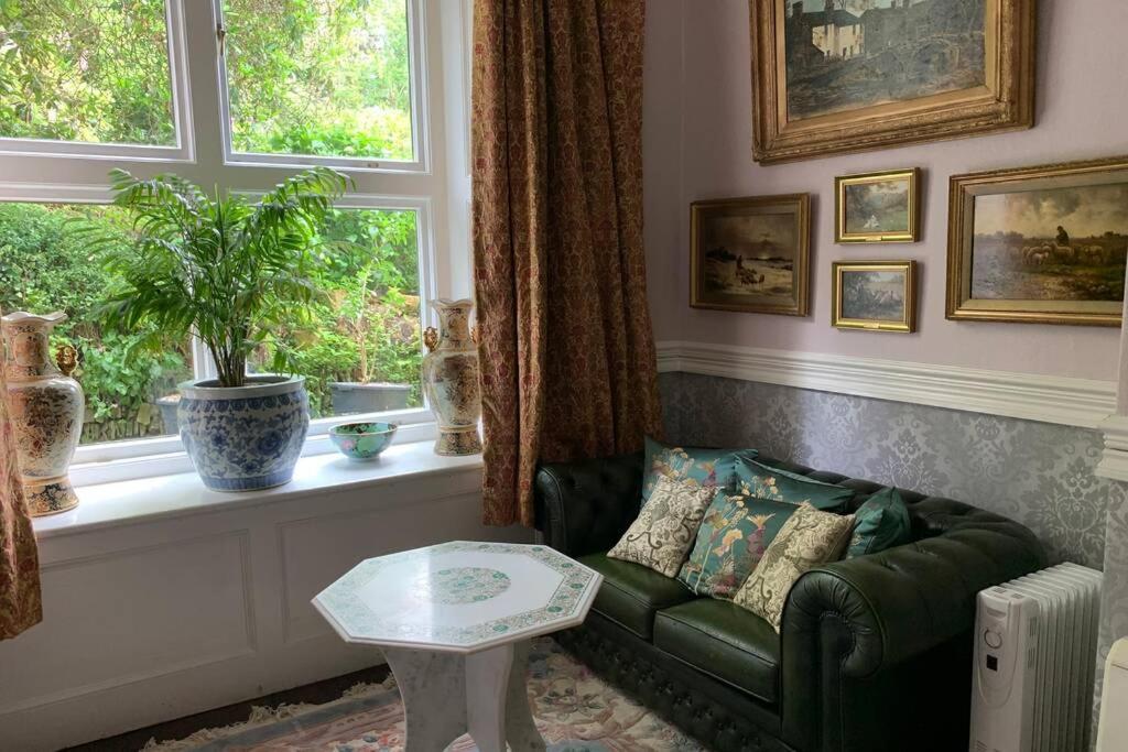 Luxurious Apartment In Historic Mansion - Sleeps 7 Ladock Esterno foto